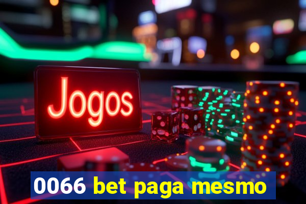 0066 bet paga mesmo